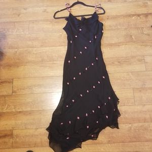 Silk Asymmetrical Evening dress